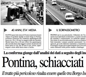 Pontinia, the death road